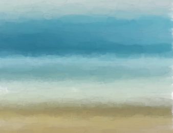 Ocean Abstract Gallery Wrap