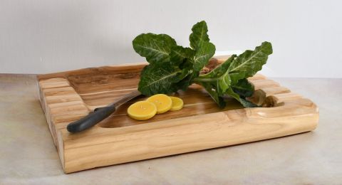 Double Teak Branch Board
