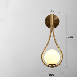 Living Room Bedroom Bedside Wall Lamp