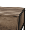 Modern Coffee Table With Drawers And Storage Shelves; Modern Furniture Decor; for Living Room Reception; Easy Assembly; Rectangular Unique Coffee Tabl