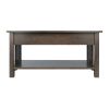 Stafford Coffee Table, Oyster Gray