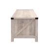 Farmhouse 2-Tier Coffee Table with Shelf; ; Sofa Center Table; Wood Coffee Table for Living Room; Rustic Oak