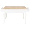 vidaXL Coffee Table White 31.5"x31.5"x19.7" Wood