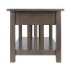 Stafford Coffee Table, Oyster Gray