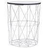 vidaXL Coffee Table 3 pcs White