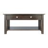 Stafford Coffee Table, Oyster Gray