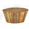 vidaXL Coffee Table âˆšÃ²25.6"x12.2" Solid Reclaimed Wood