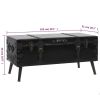 vidaXL Coffee Table Engineered Wood 40.2"x20.1"x18.9"