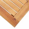 vidaXL Patio Coffee Table 23.6"x23.6"x14.2" Solid Acacia Wood
