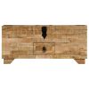 vidaXL Coffee Table Solid Mango Wood 31.5"x15.7"x13