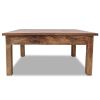 vidaXL Coffee Table Solid Reclaimed Wood 38.6"x28.7"x17.7"