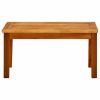vidaXL Patio Coffee Table 27.6"x15.7"x14.2" Solid Acacia Wood