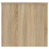 vidaXL Coffee Table Sonoma Oak 40.2"x21.9"x20.7" Engineered Wood