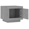 vidaXL Coffee Table Gray Sonoma 20.1"x19.7"x17.7" Engineered Wood