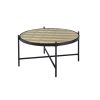 Bage II Coffee Table in Black & Glass