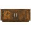 vidaXL Coffee Table Smoked Oak 40.2"x19.7"x17.7" Engineered Wood