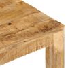 vidaXL Coffee Table 21.7"x21.7"x13.8" Solid Wood Mango