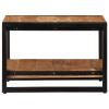 vidaXL Coffee Table 23.6"x23.6"x15.7" Solid Acacia Wood