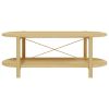Coffee Table 43.3"x18.9"x15.7" Engineered Wood