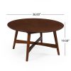 Murdock Mid-Century Modern Wood Coffee Table