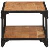 vidaXL Coffee Table 35.4"x17.7"x13.8" Solid Acacia Wood