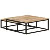 vidaXL Nesting Coffee Tables 2 pcs Solid Mango Wood