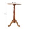 Wooden Folding Stool Table Nesting Coffee End Tables Modern Furniture Decor Side Table for Living Room Balcony Home Handcrafted Design on Table Top Ro
