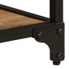 vidaXL Coffee Table 35.4"x17.7"x13.8" Solid Acacia Wood