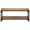 vidaXL Coffee Table 35.4"x17.7"x13.8" Solid Acacia Wood