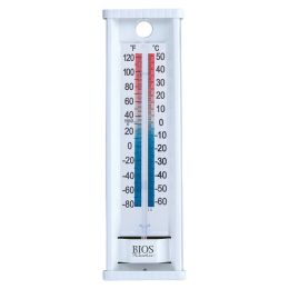 BIOS Weather TR614 Indoor/Outdoor Aluminum Tube Thermometer