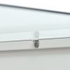 ON-TREND 6mm Glass-Top Coffee Table with Open Shelves and Cabinets; Geometric Style Cocktail Table with Great Storage Capacity; Modernist 2-Tier Cente