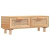 Coffee Table Brown 31.5"x15.7"x11.8" Engineered Wood&Solid Wood Pine