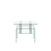 Tempered Glass Coffee Table Clear Table Transparent Coffee Table for Room