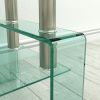 Tempered Glass Coffee Table Clear Table Transparent Coffee Table for Room